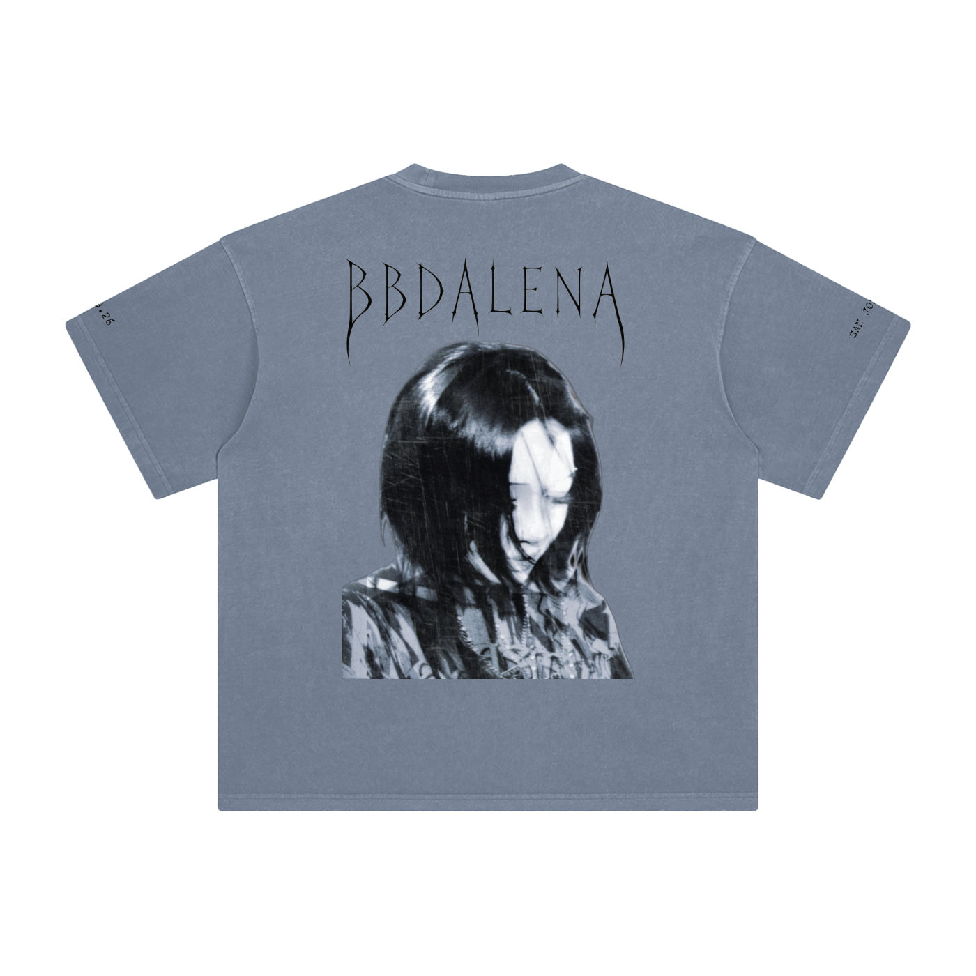 BLUE STATIC TEE