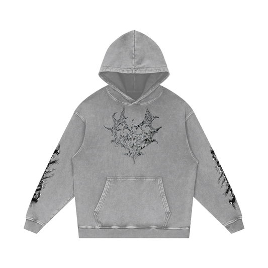 𓏲ּ𝄢Anarchy Heart Cyber Sig Hoodie𓏲ּ𝄢
