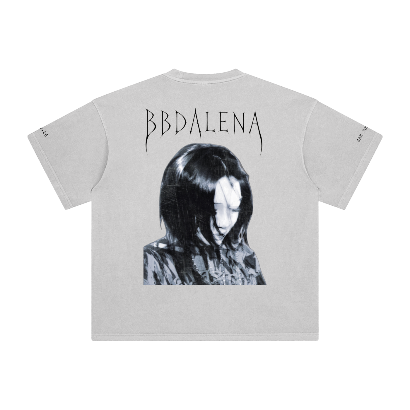 BLUE STATIC TEE